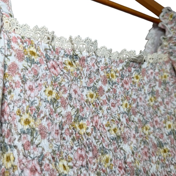 Ava Rose Floral Long Sleeve Blouse Women’s Medium Casual Boho Top - Picture 3 of 8